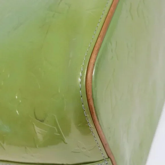 LOUIS VUITTON Monogram Vernis Houston Hand Bag Baby Blue M91005 LV Auth ep10362 - Picture 13 of 16